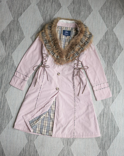 reworked Burberry trench coat - Size M