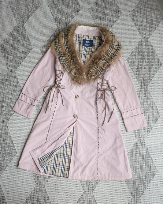 reworked Burberry trench coat - Size M