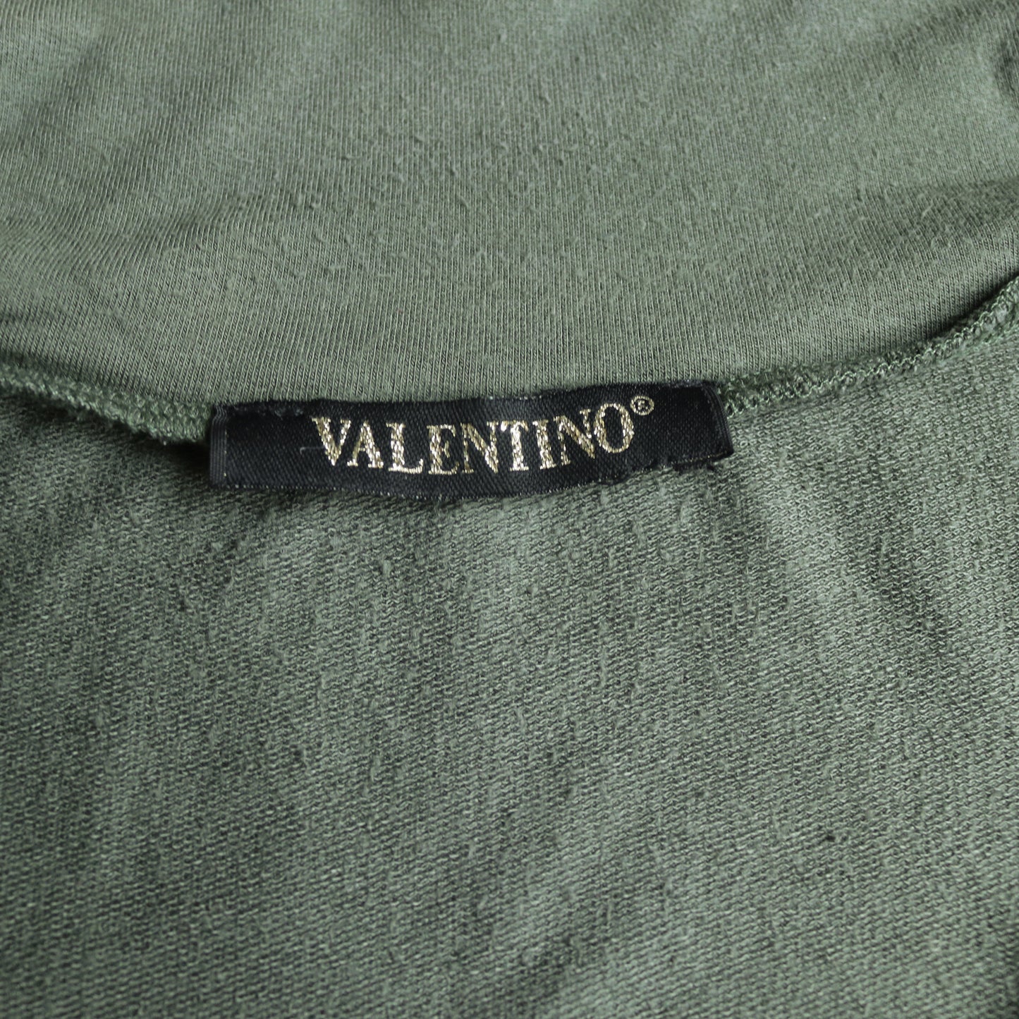reworked Valentino zip-up top - Size S