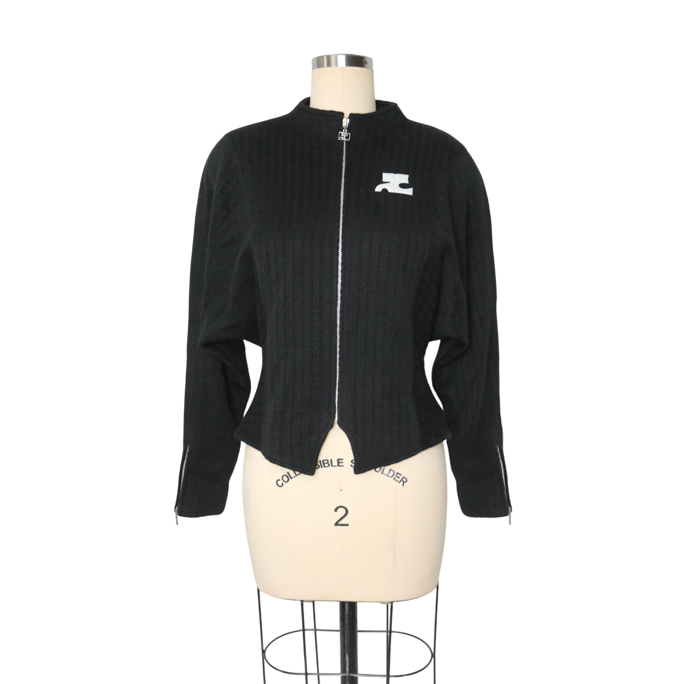 Courrèges batwing wool jacket - Size M
