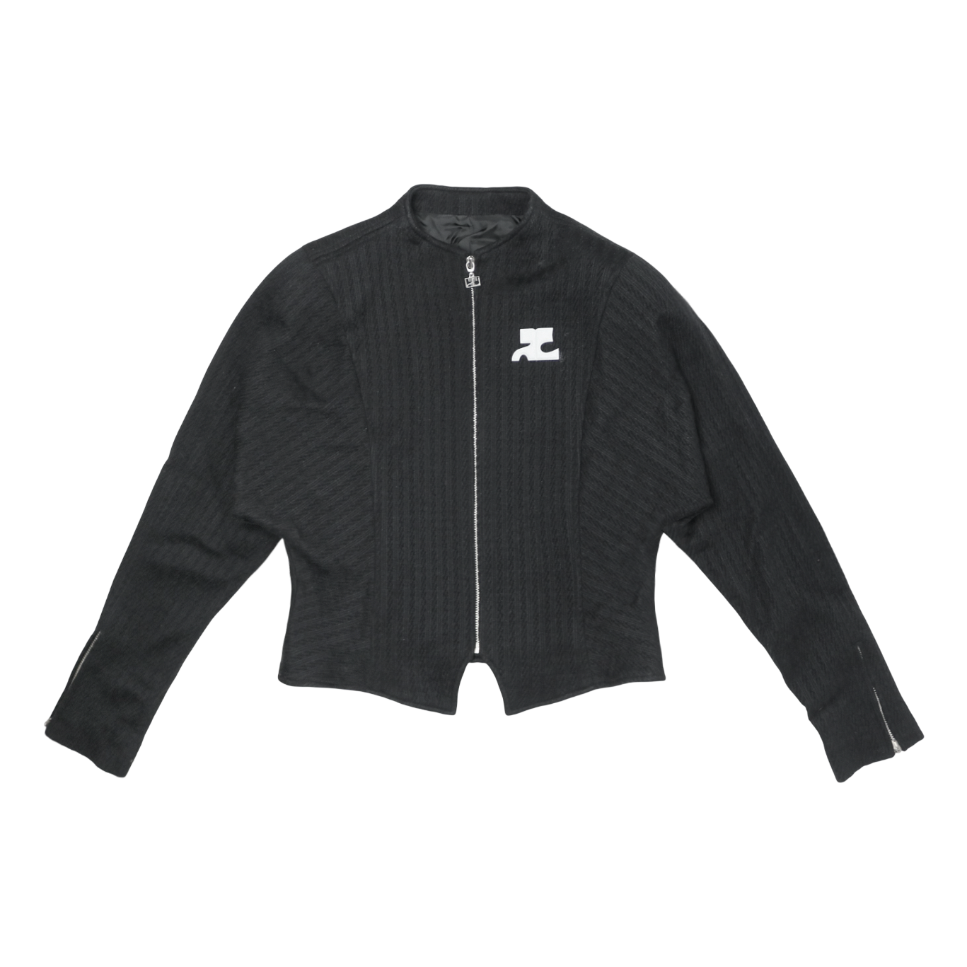 Courrèges batwing wool jacket - Size M