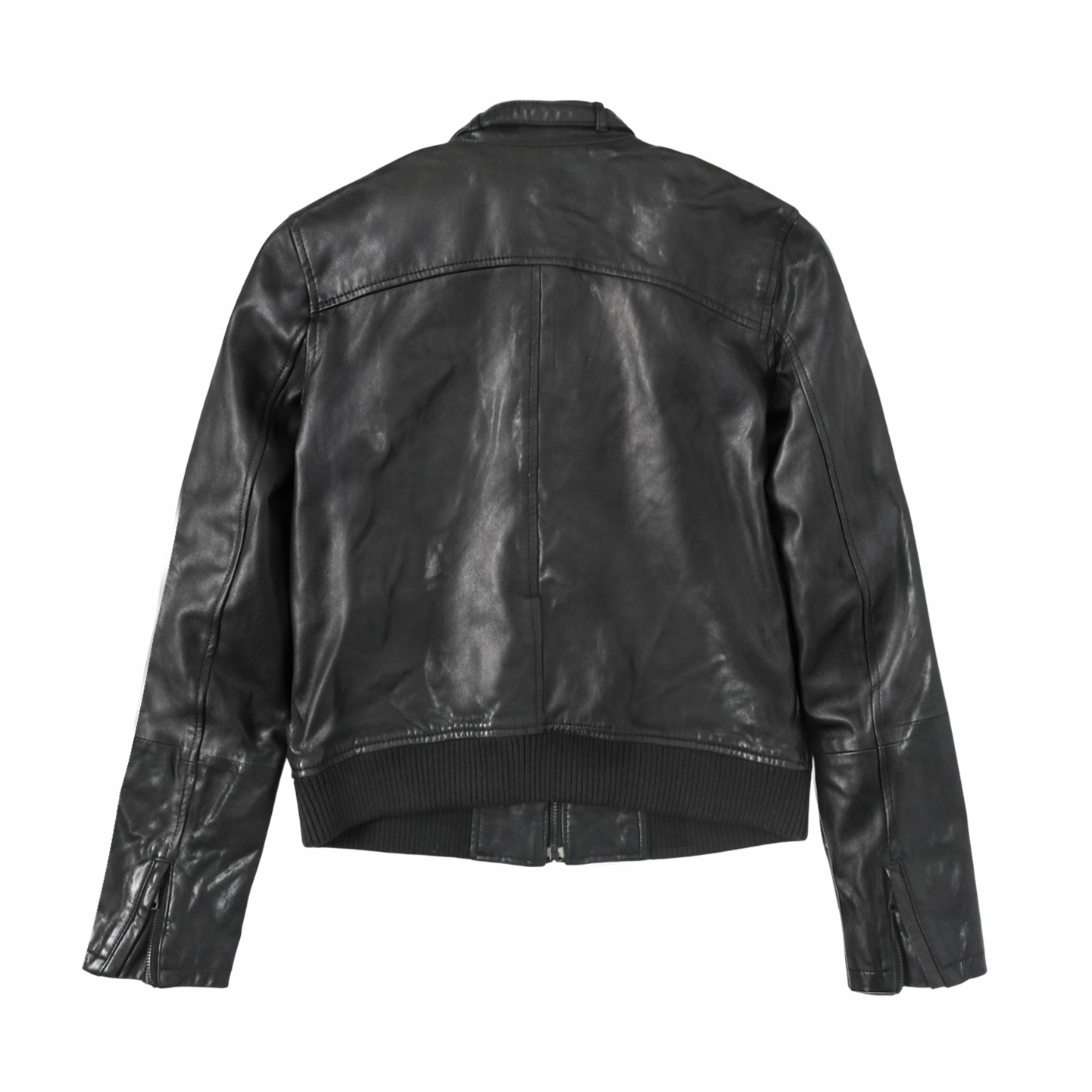 Agnès B. leather biker jacket - Size S