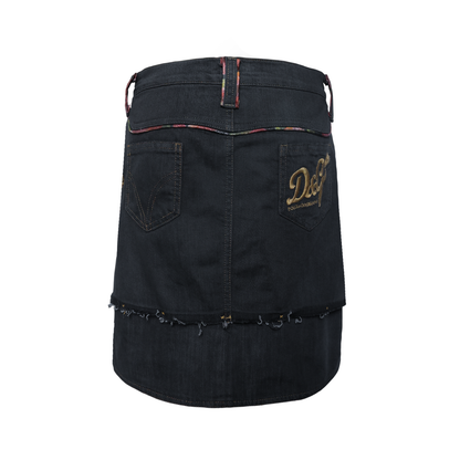 reworked Dolce & Gabbana denim skirt - Size 28