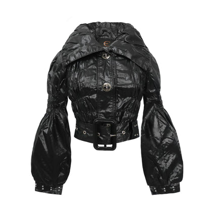 reworked Just Cavalli sculptural jacket - Size F