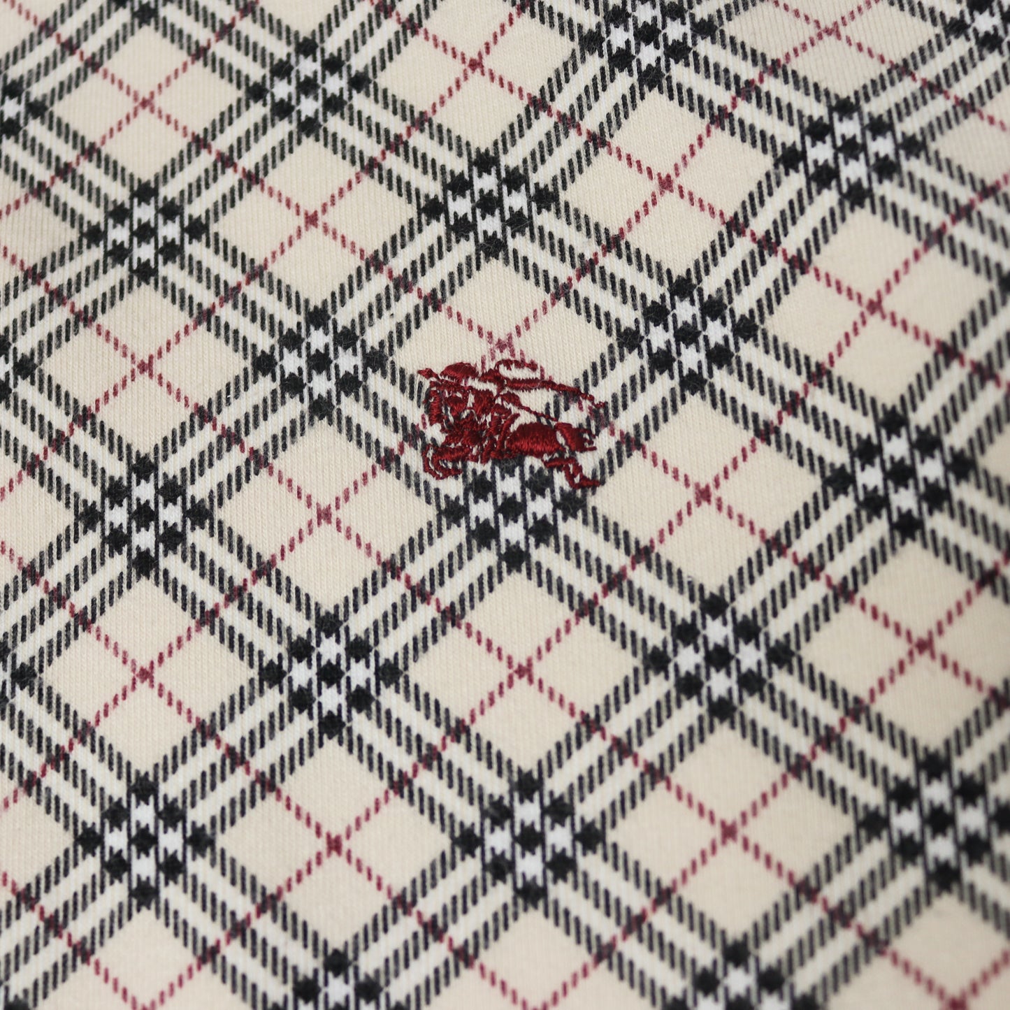reworked Burberry zip-up hoodie - Size M