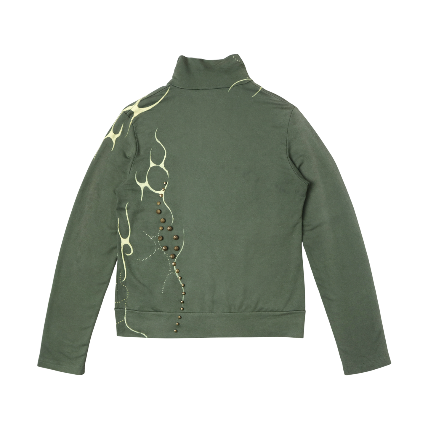 reworked Valentino zip-up top - Size S