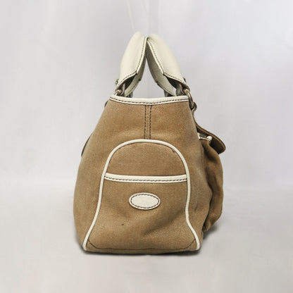 Celine leather trim canvas Boogie bag