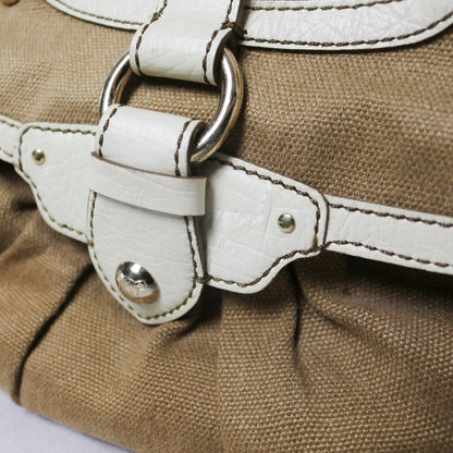 Celine leather trim canvas Boogie bag