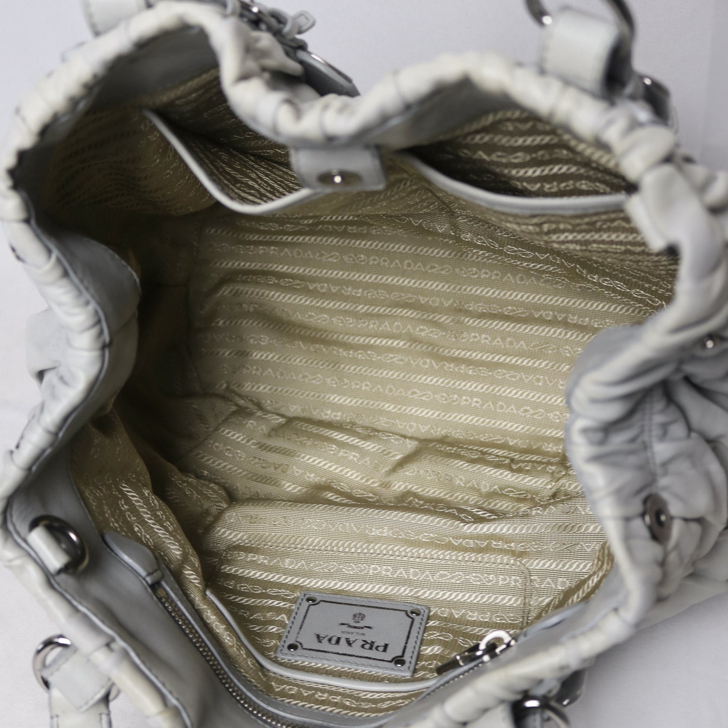 Prada Nappa Gaufre leather satchel