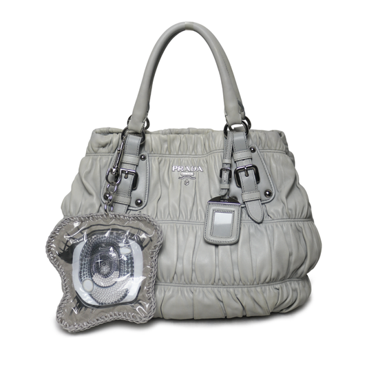 Prada Nappa Gaufre leather satchel