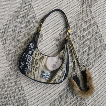 1 of 1 Oval D crescent bag