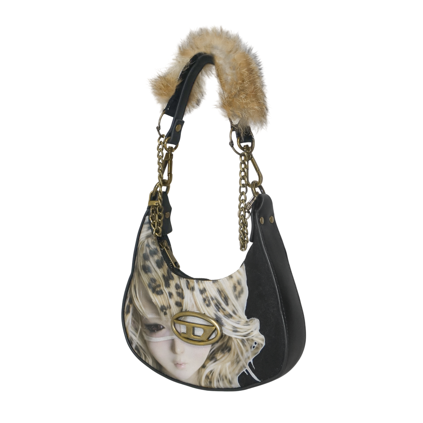 1 of 1 Oval D crescent bag