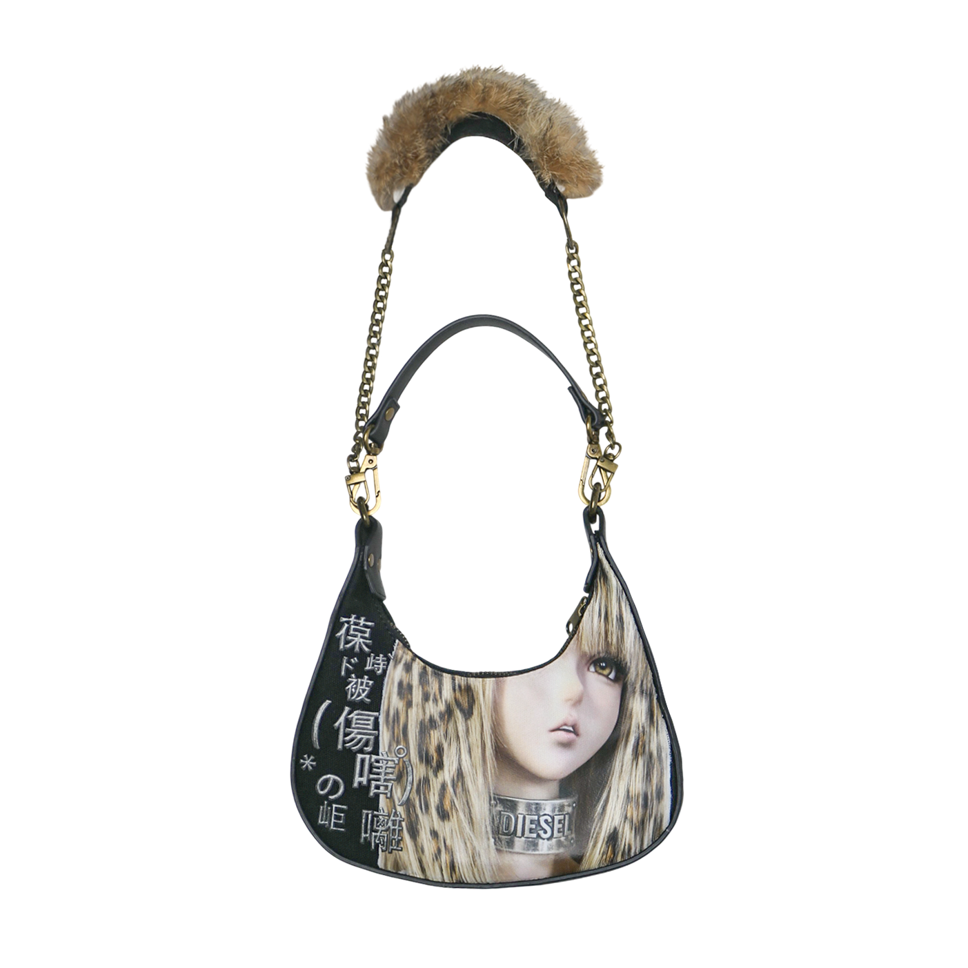 1 of 1 Oval D crescent bag