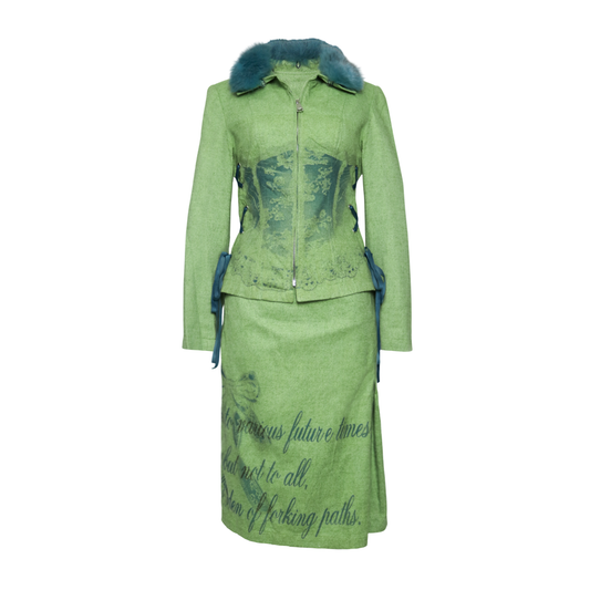 1 of 1 skirt suit "The Garden of Forking Paths" - Size 4