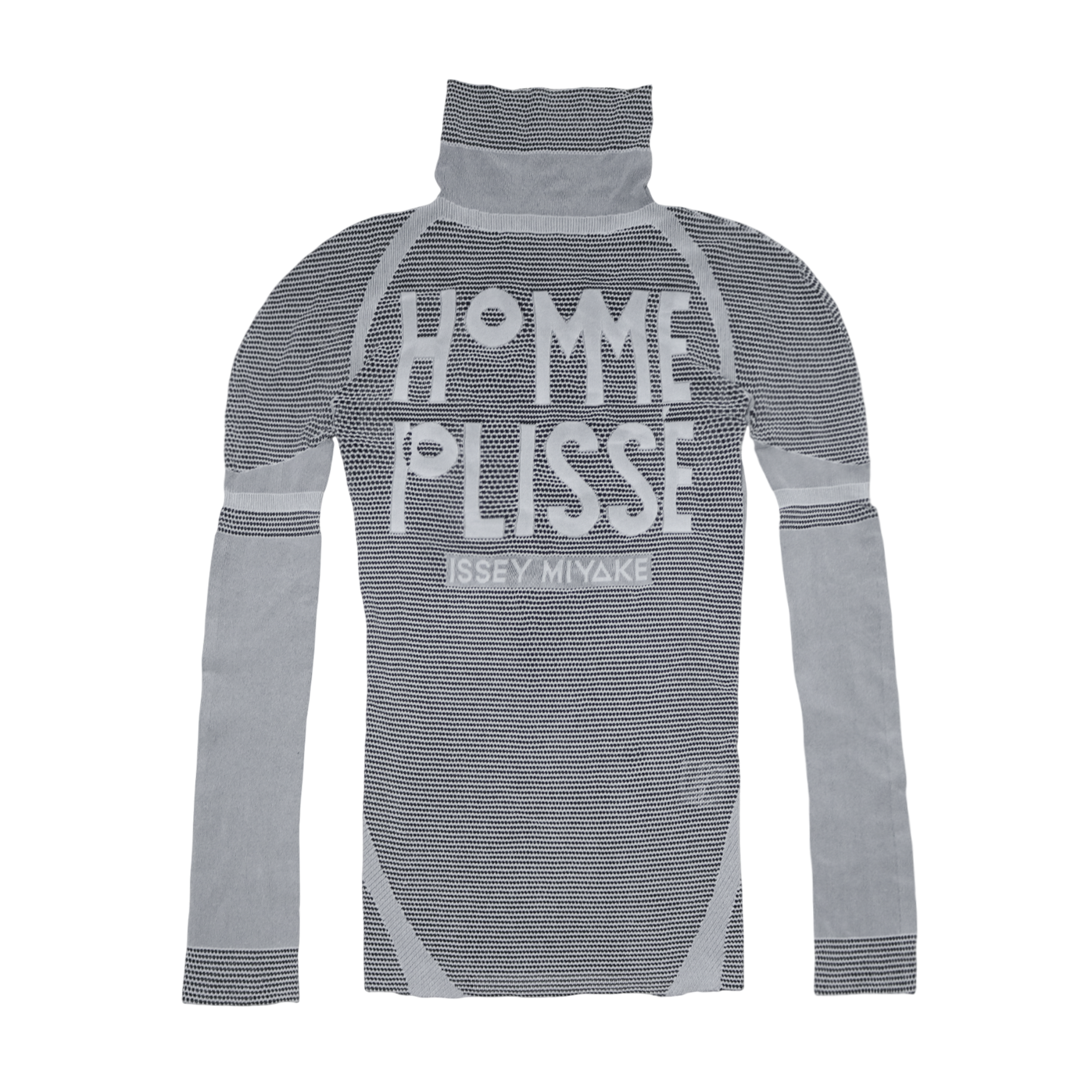 Homme Plissé Issey Miyake 2014 graphic knit top - Size F