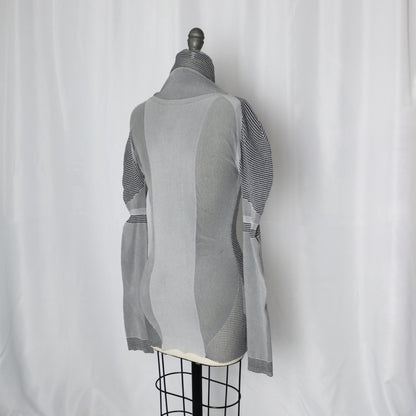 Homme Plissé Issey Miyake 2014 graphic knit top - Size F