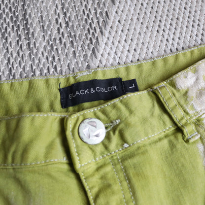 1 of 1 reworked low rise flared pants - size 27