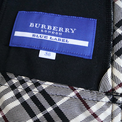 reworked Burberry high neck jacket - Size 38