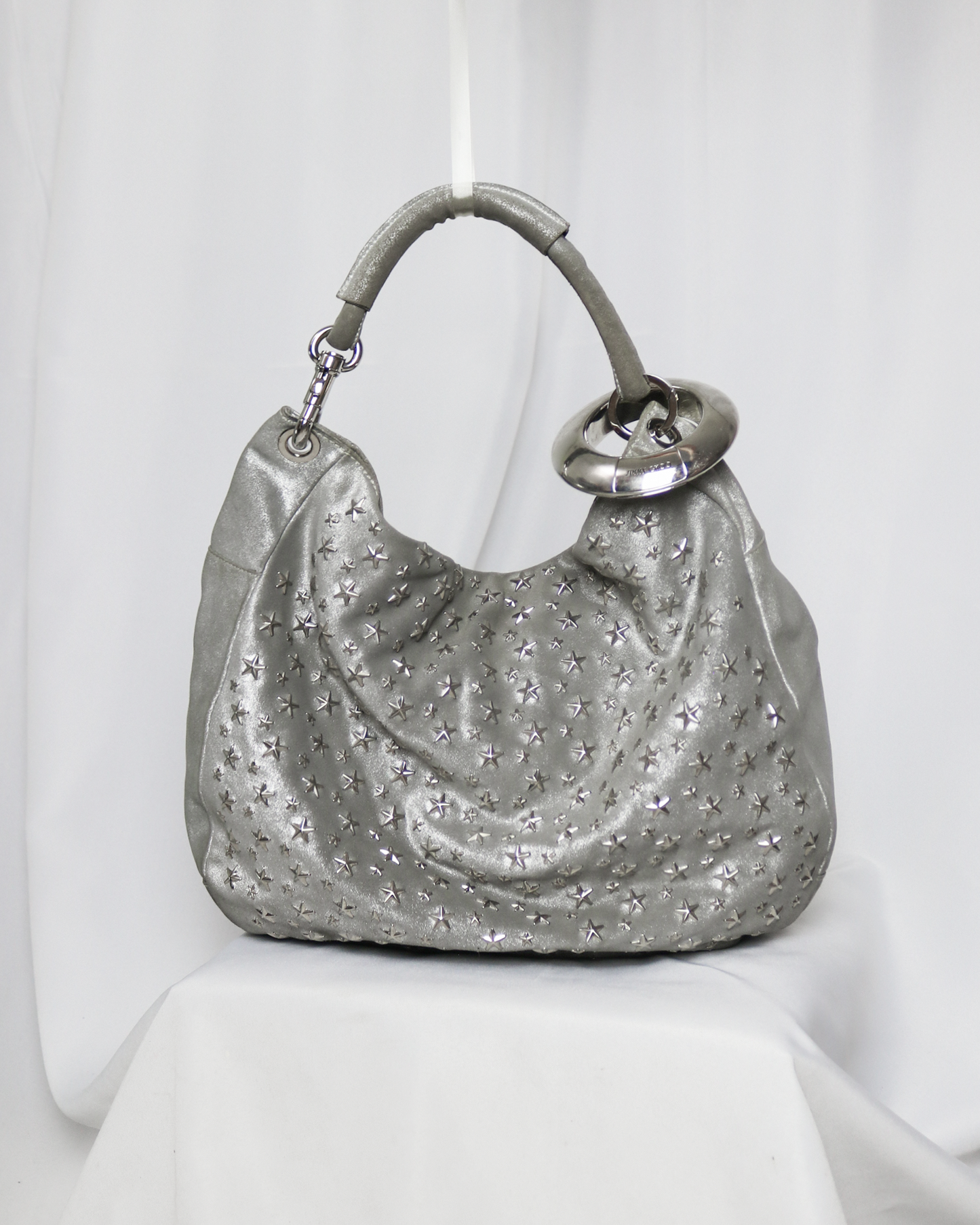 Jimmy Choo star studded sky bag