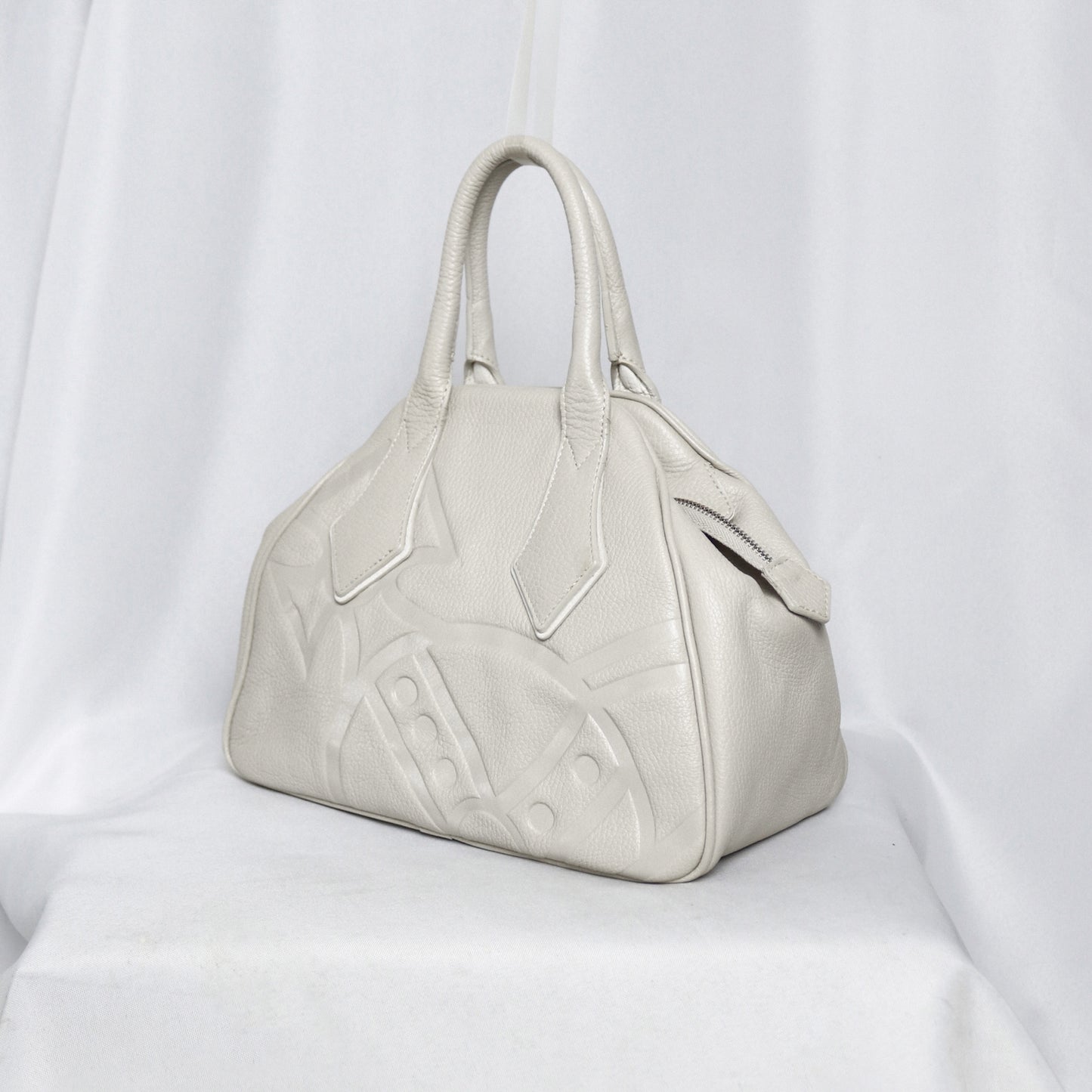 Vivienne Westwood embossed orb leather derby bag