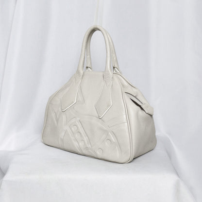 Vivienne Westwood embossed orb leather derby bag