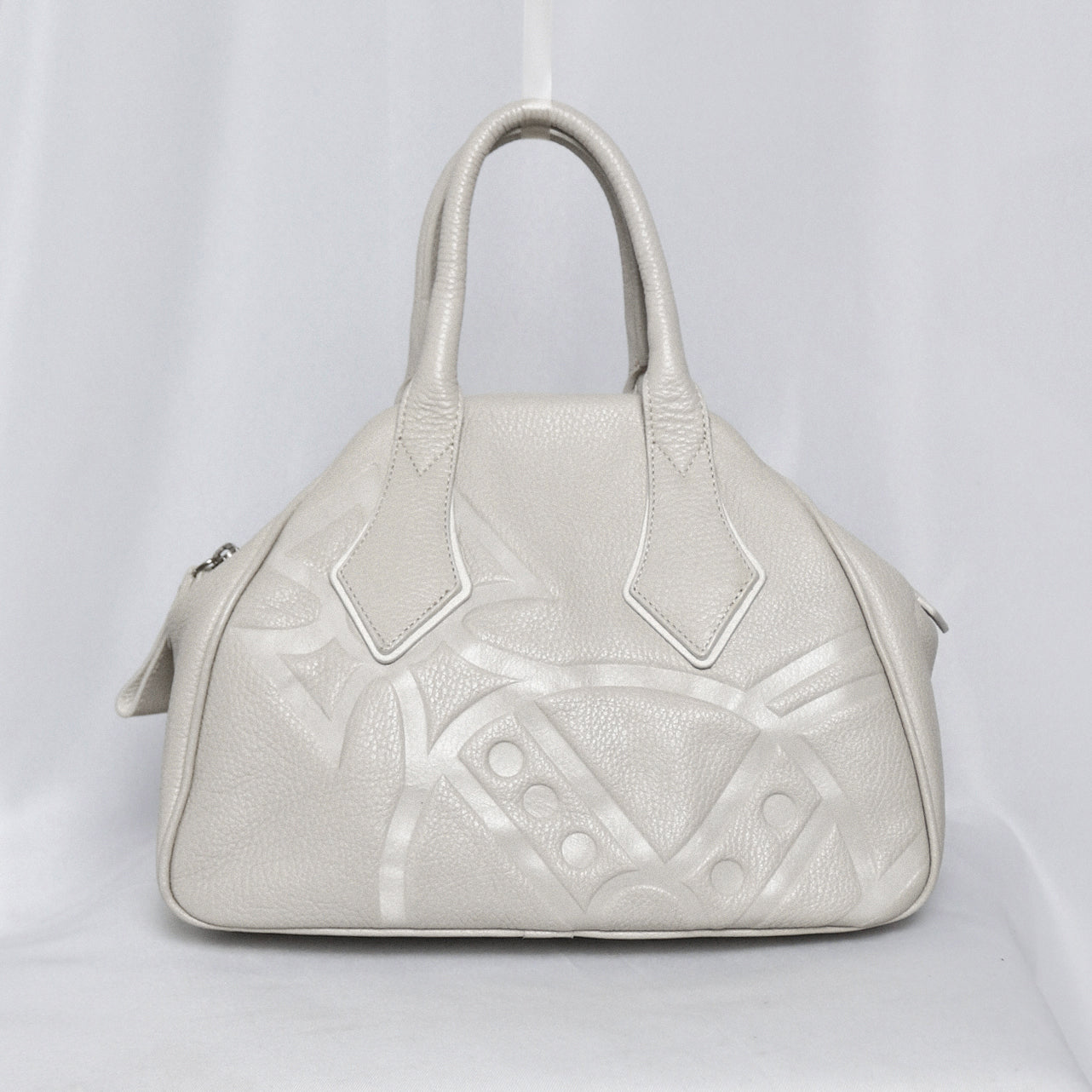 Vivienne Westwood embossed orb leather derby bag