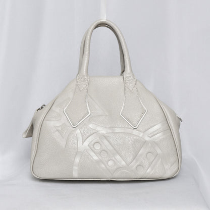 Vivienne Westwood embossed orb leather derby bag