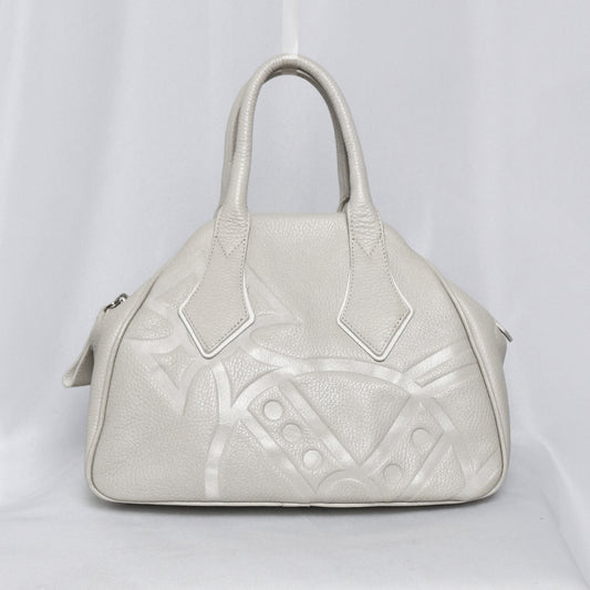 Vivienne Westwood embossed orb leather derby bag