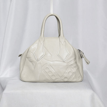 Vivienne Westwood embossed orb leather derby bag