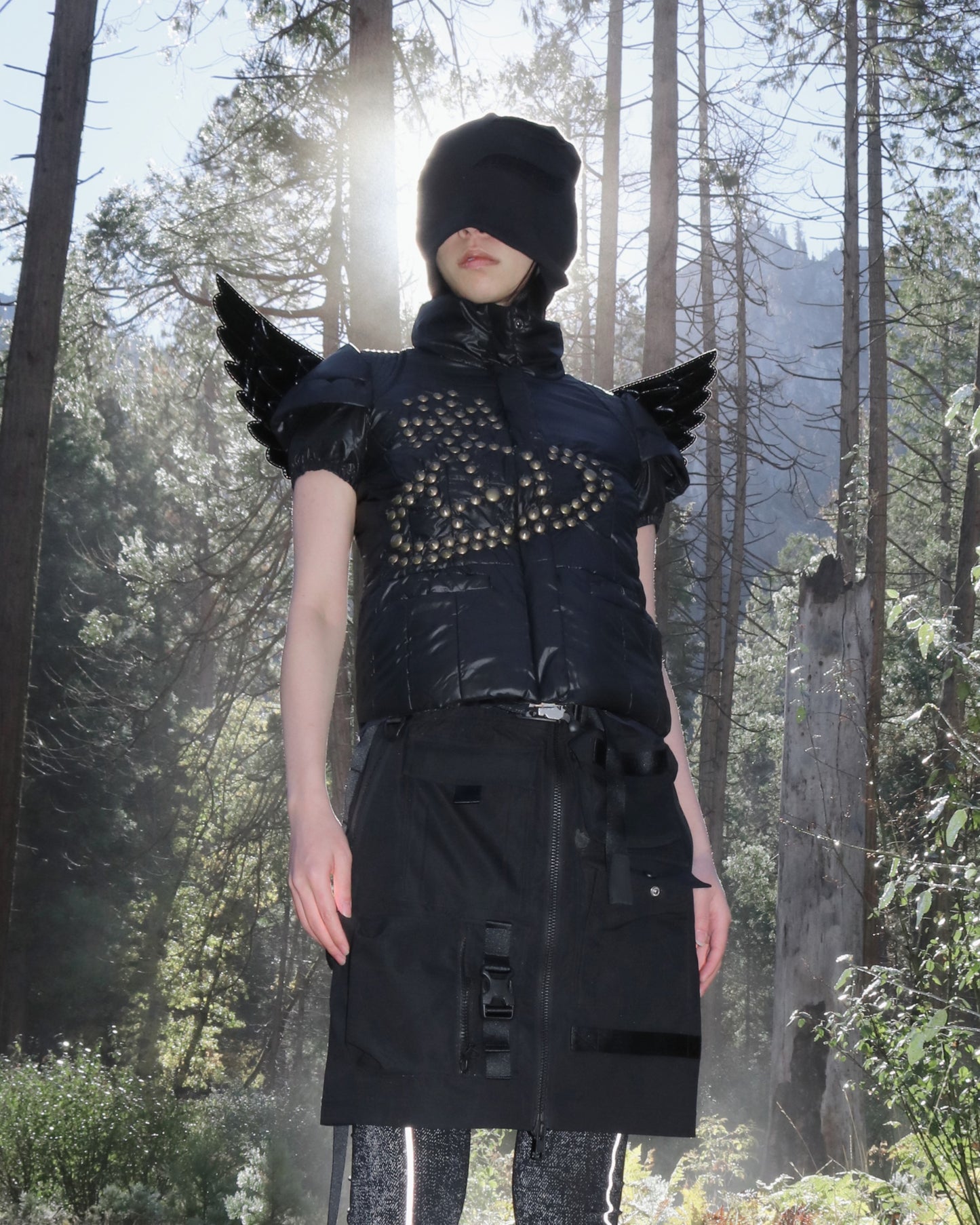 the Noctis studded puffer jacket