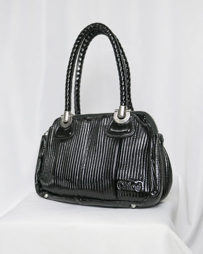 Chloé Heloise patent leather bag