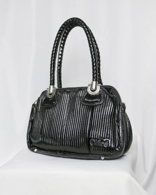 Chloé Heloise patent leather bag
