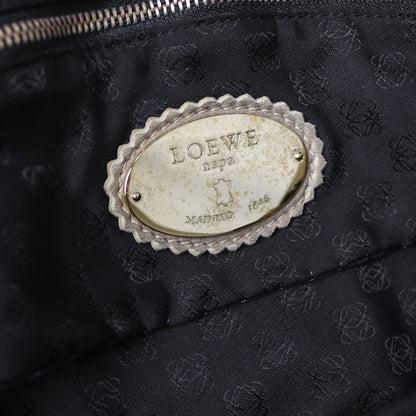 Loewe metallic Nappa Aire hobo bag