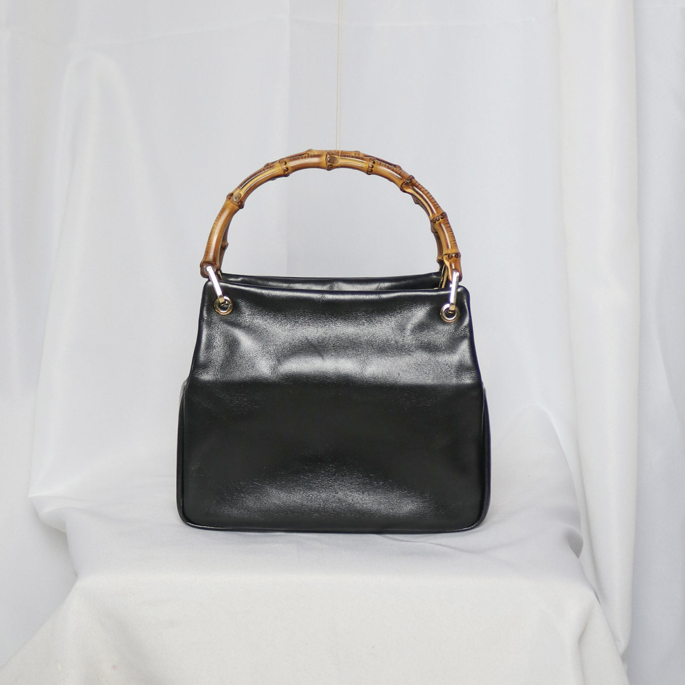 Gucci bamboo top handle bag