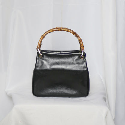 Gucci bamboo top handle bag