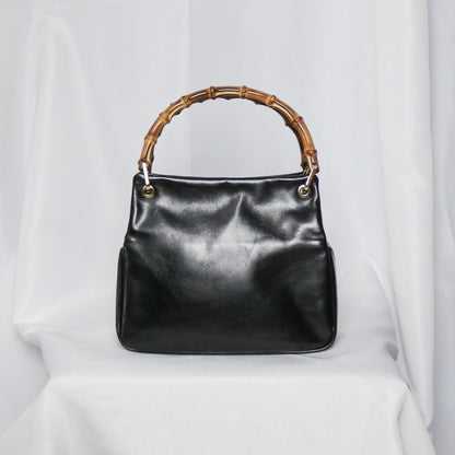 Gucci bamboo top handle bag