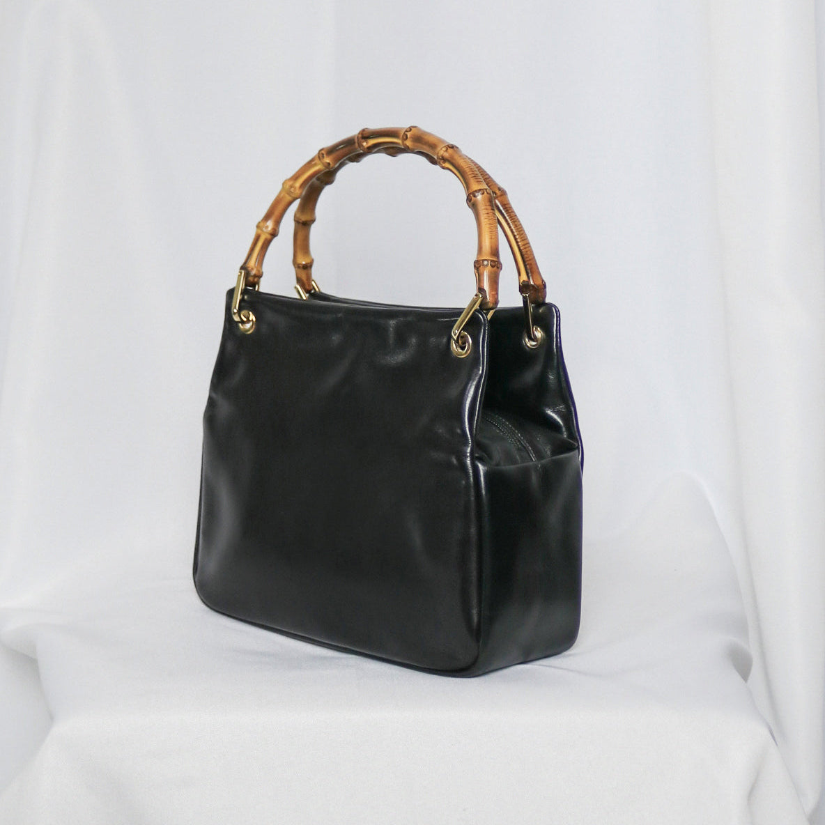 Gucci bamboo top handle bag