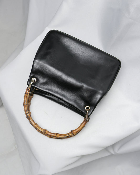 Gucci bamboo top handle bag