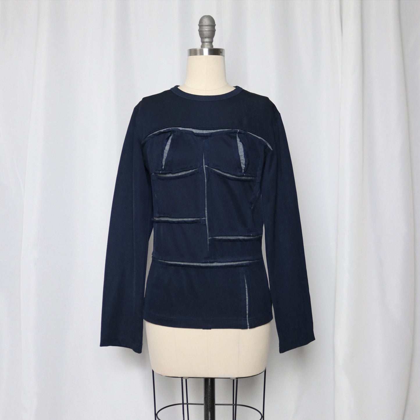 Comme Des Garcons AD2005 panel structured top