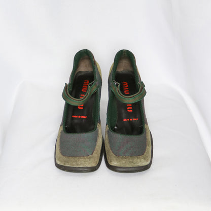 Miu Miu 1999 bubble sole pumps - Size 37.5