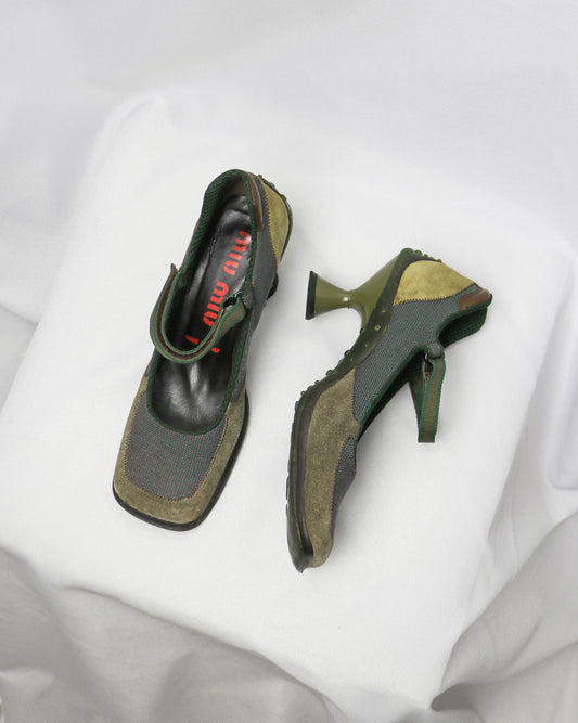 Miu Miu 1999 bubble sole pumps - Size 37.5