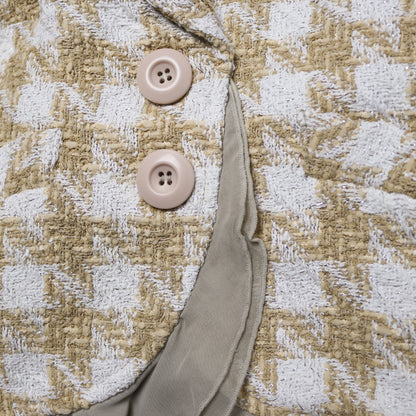Frizz cropped tweed blazer - Size 4