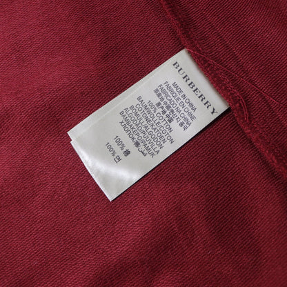 reworked Burberry studded fur trim zip hoodie - Size XL