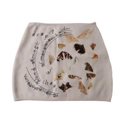 cut out knit skirt set