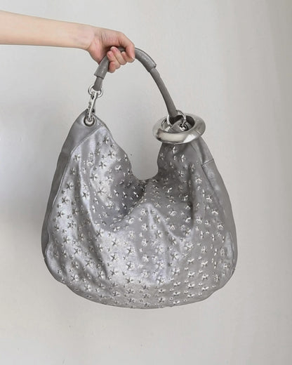Jimmy Choo star studded sky bag