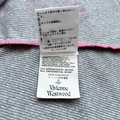 reworked Vivienne Westwood polo shirt - Size M
