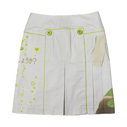 1 of 1 kaiba graphic print pleated skirt