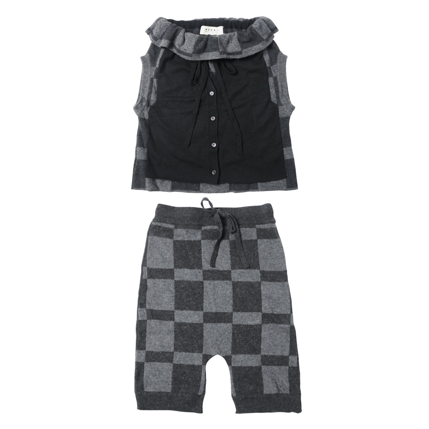 Marni 2010 two-piece wool knit set - Size M
