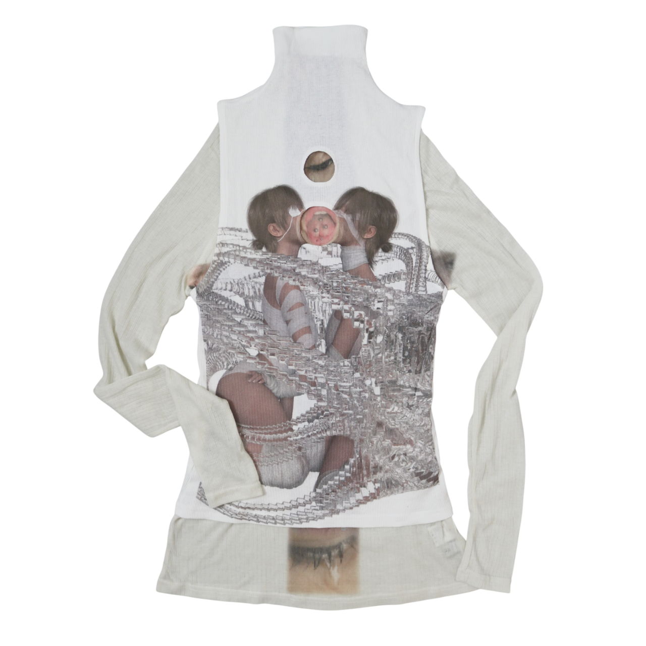 1 of 1 the "Fugue" two piece top