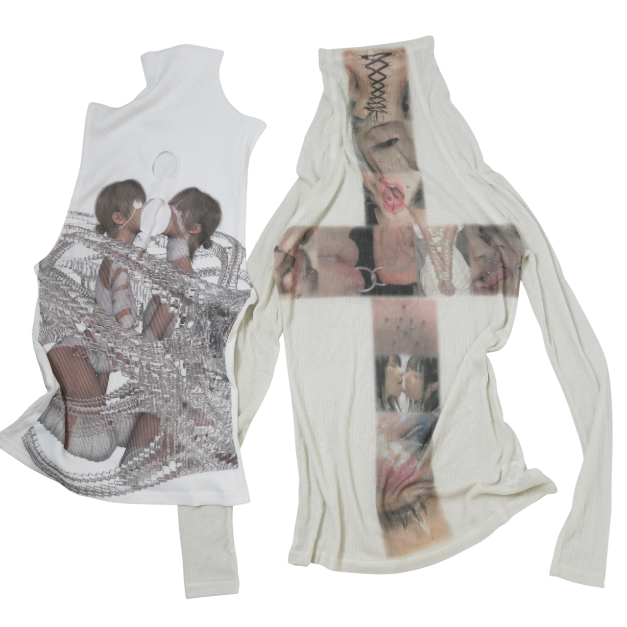 1 of 1 the "Fugue" two piece top